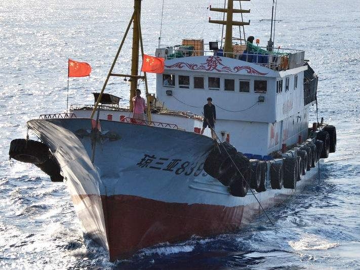 flota pesquera china